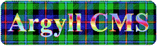 El logotipo del motor de color ArgyllCMS.