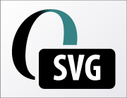 Icono de una fuente OpenType SVG.