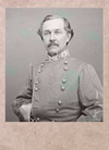 Un general del ejército confederado con un marco personalizado.