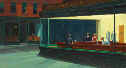 Noctámbulos, de Edward Hopper.