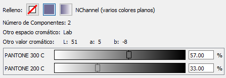 Un espacio de color NChannel en el inspector de Enfocus PitStop Pro.