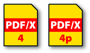 PDF/X-4 y PDF/X-4p